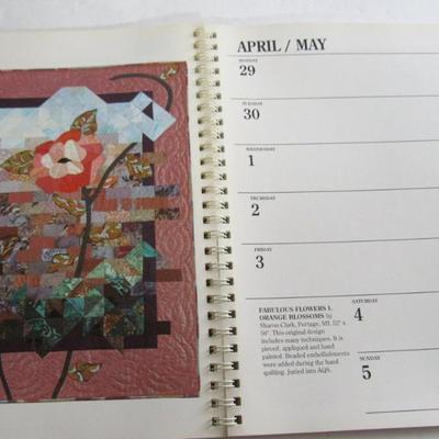 Quilt Art '91 Calendar Book, Unused, Super Quilt Images