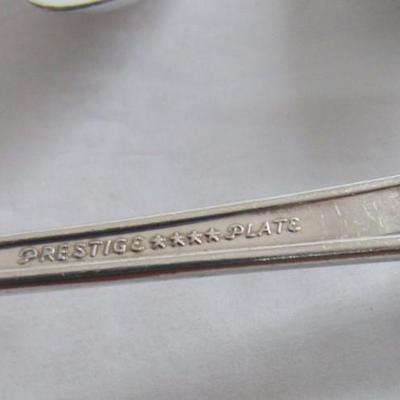 Vintage Silver Plate Flatware, Prestiege