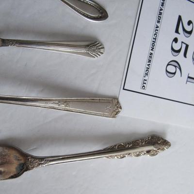 Misc Lot of Silver Plate Flatware, Read Description