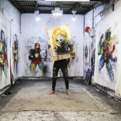 ANTHONY LISTER - DANCE FLOOR HERO - UNIQUE MULTIPLE PRINT