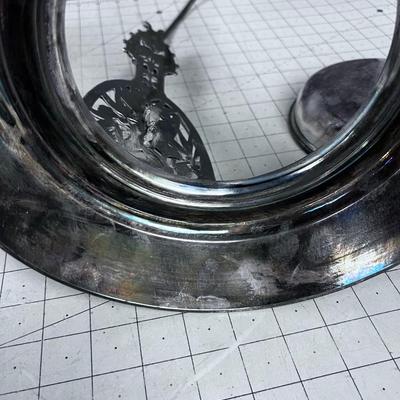 MERIDEN Silver Company 1868 Tippy Pitcher 