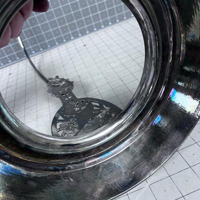 MERIDEN Silver Company 1868 Tippy Pitcher 