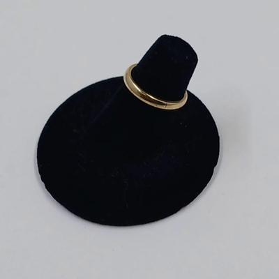 Vintage 10K Yellow Gold Band - Size 5