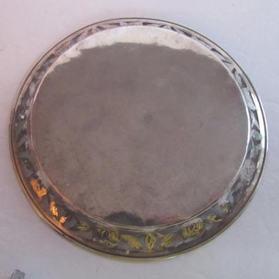 Vintage 925 Sterling Pierced Edge Tray, 7 1/2", 4 Ounces
