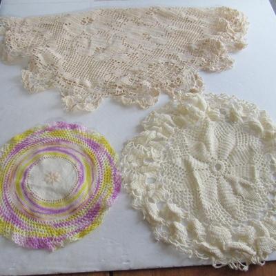 Lot of Medium Sized Fancy Work