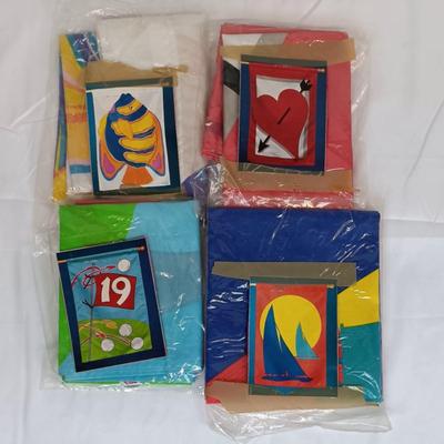 Mixed Lot of Pre-Owned Flags