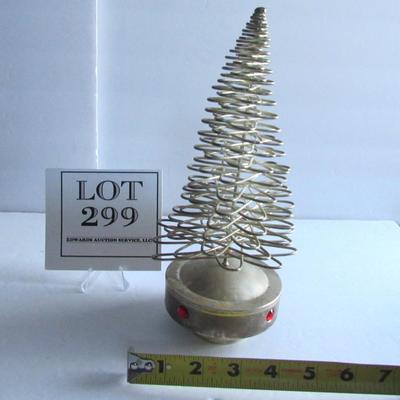 Silver Plated Metal Wind Up Music Box