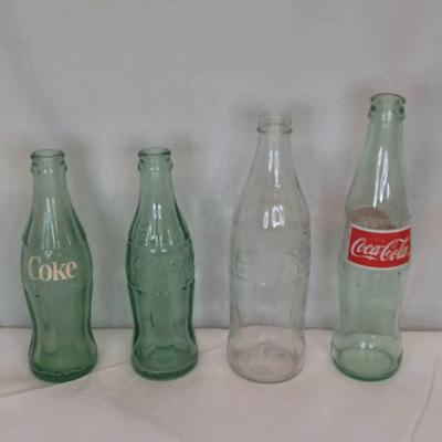Mixed Lot of Vintage Coca Cola Bottles