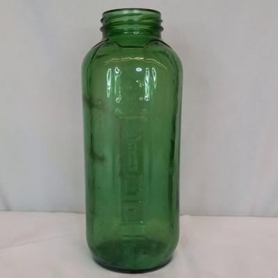 Lot of 2 Vintage Glass Juice / Water Bottles