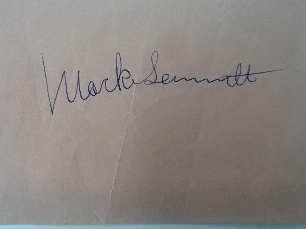 Mack Sennett original signature | EstateSales.org