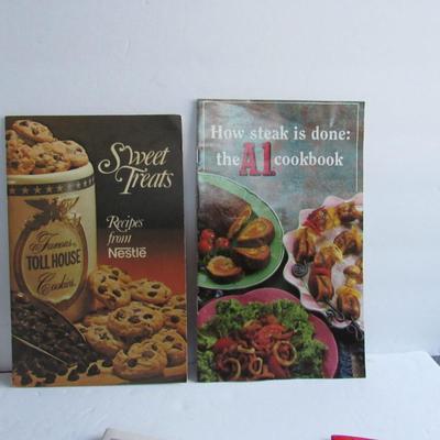 Soft Cover Smaller Cookbooks Including Pampered Chef