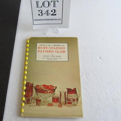 Ruby Stained Pattern Glass Book, 1969