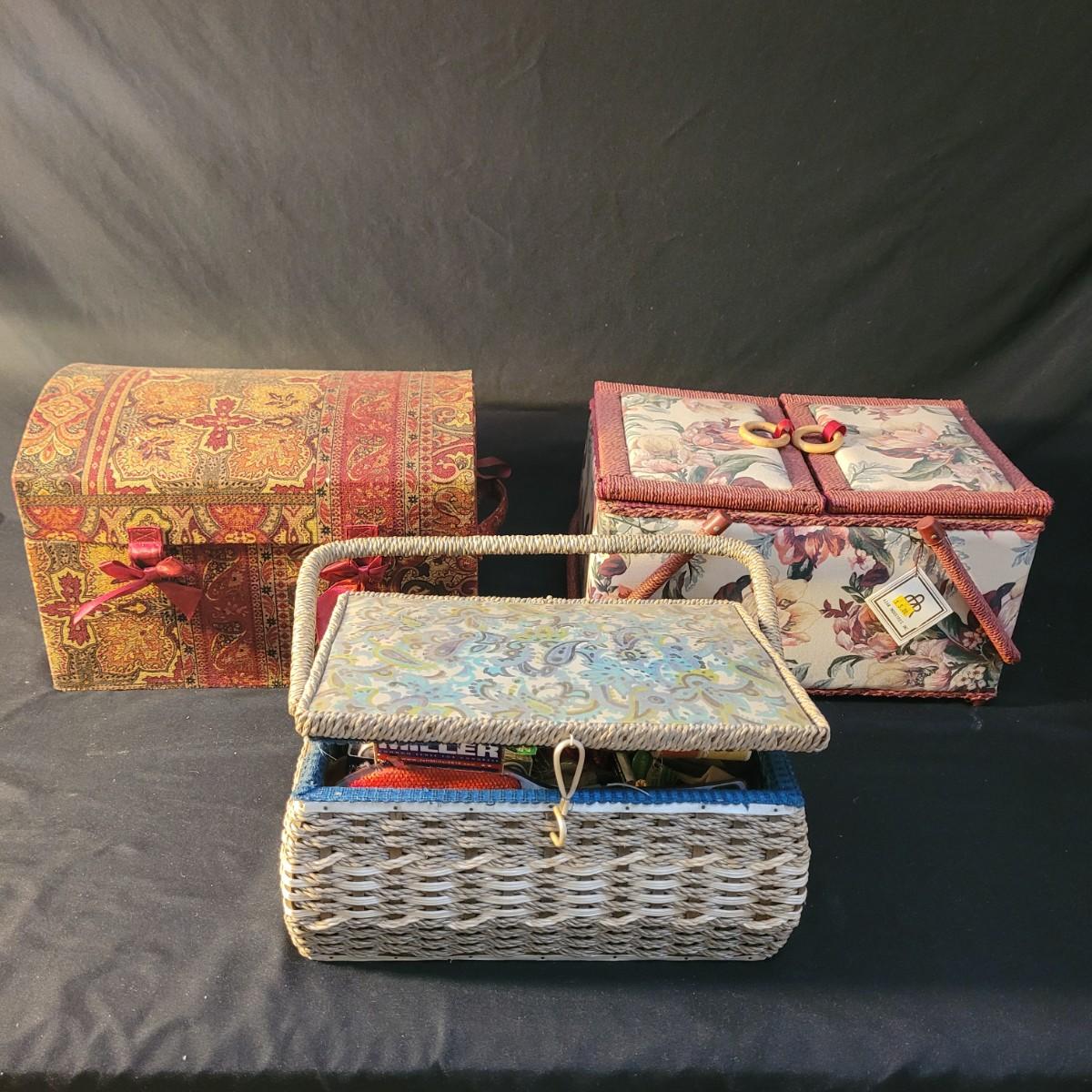 Sewing Baskets and More (LR-CE) | EstateSales.org