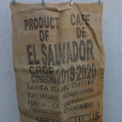 Lot of 3 Burlap Coffee Bean Bags AS IS