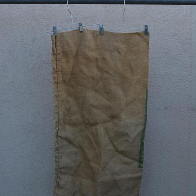 Lot of 3 Burlap Coffee Bean Bags AS IS
