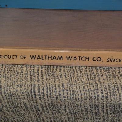 Vintage Waltham Clocks Counter Display 18.5"x16.5"x6.25"