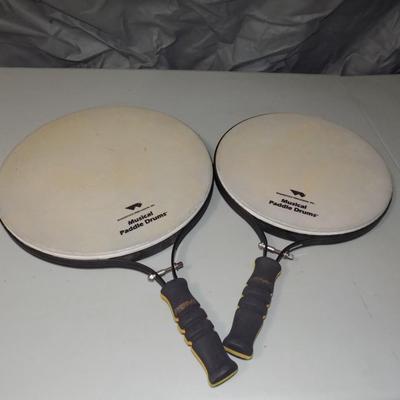 Musical Paddle Drums