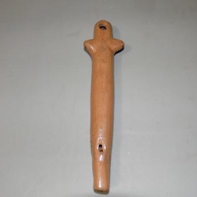 Clay Alligator Flute Nicaragua