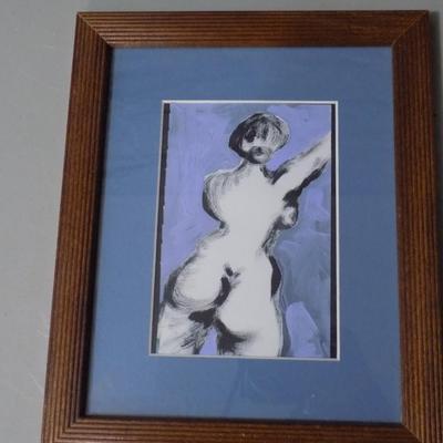 Small Framed Unsigned Painting