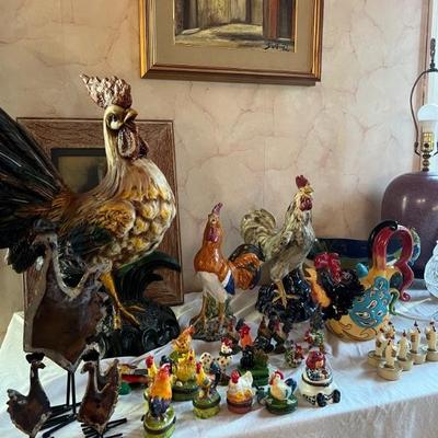 Any rooster collectors out there? 