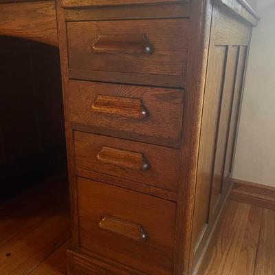 Eddershaw Welsh Rolltop Desk