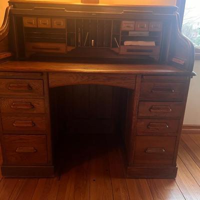 Eddershaw Welsh Rolltop Desk