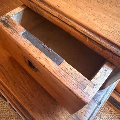 Antique Pine Childâ€™s Small Chest of Drawers