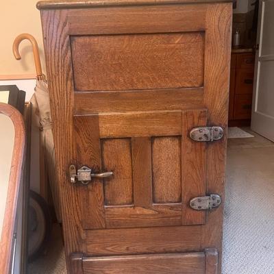 Antique Oak Ice Box