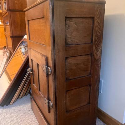 Antique Oak Ice Box