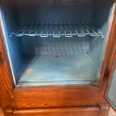 Antique Oak Ice Box