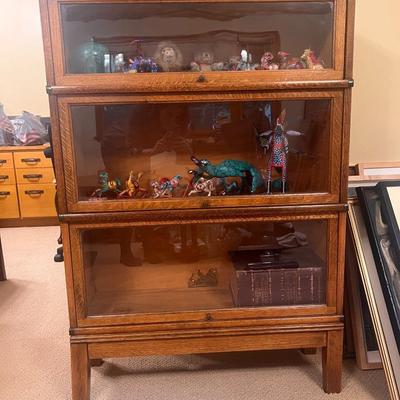 Cincinnati Globe-Wernicke Tiger Oak Sectional Bookcase D 12 1/4 Grade 299