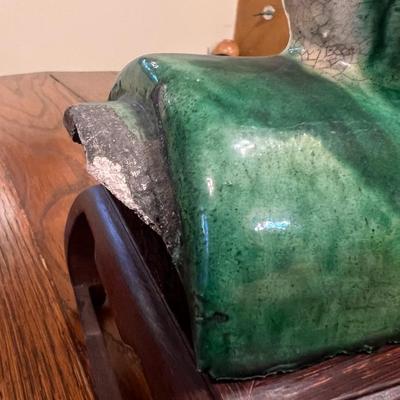 Qing Dynasty Ceramic Roof Tile