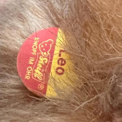 Vintage Steiff Lion with original tag â€œLeoâ€