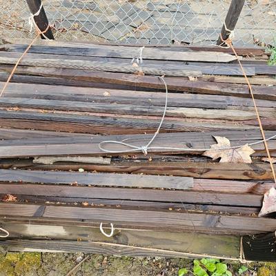 Wood stakes 