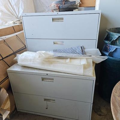 Metal cabinets
