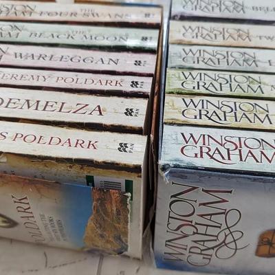 Poldark Complete Series 1-12 Set Winston Graham Paperback 2008 Pan Macmillan