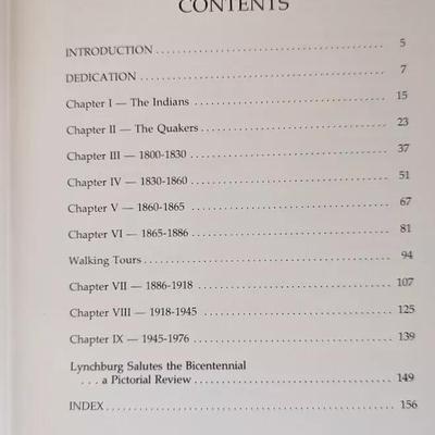 Lynchburg â€œThe Most Interesting Spotâ€ 1976 First Edition HC Authors signed