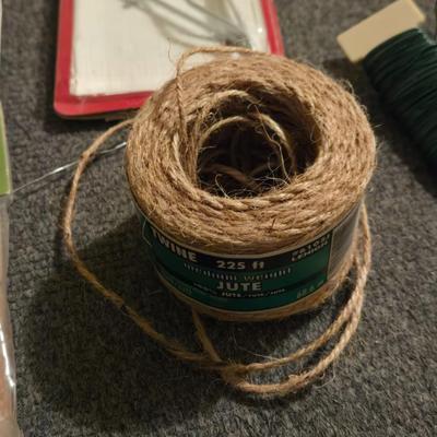 Wire, Jute, Hooks, and Mousetraps