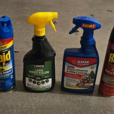 Insecticides and Weed Killer