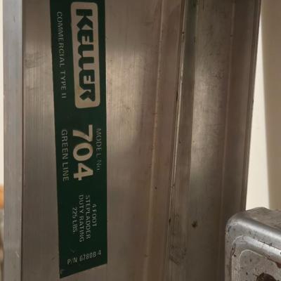 Keller 704 A Frame Aluminum 4ft. Ladder