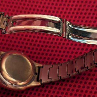 1975 Vintage Pulsar P4 Executive Watch 5201 Module 402 14k GF case, 10K GF bracelet, Time Computer