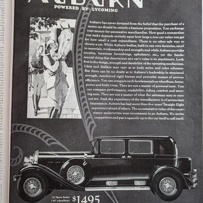 Original vintage copy of Vogue Magazine Aug 16, 1930Cover art by Eduardo Garcia Benito