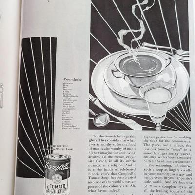 Original vintage copy of Vogue Magazine Aug 16, 1930Cover art by Eduardo Garcia Benito