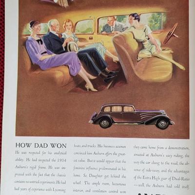 Original vintage copy of Vogue Magazine June 1, 1934 Cover art by Georges Lepape