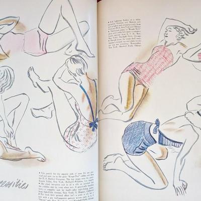 Original vintage copy of Vogue Magazine June 1, 1934 Cover art by Georges Lepape