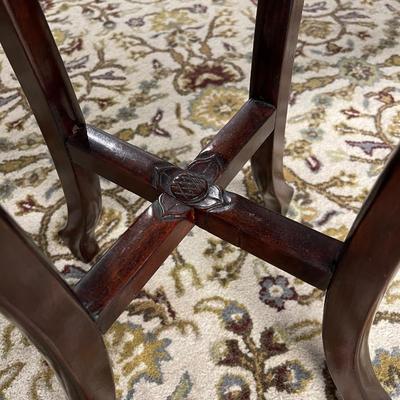 Beautifully hand carved plant stand