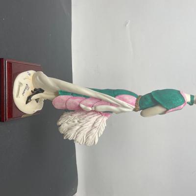 Giuseppe Armani figurine / Lady with fan