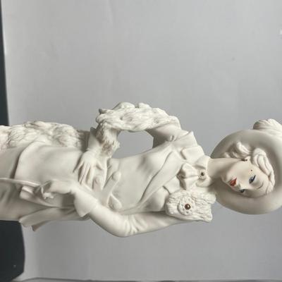 Giuseppe Armani LADY WITH POODLE Figurine 13" H
