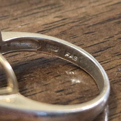 Sterling Silver and Smokey Quartz Ring