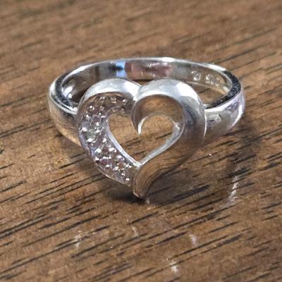Sterling Silver Heart Ring